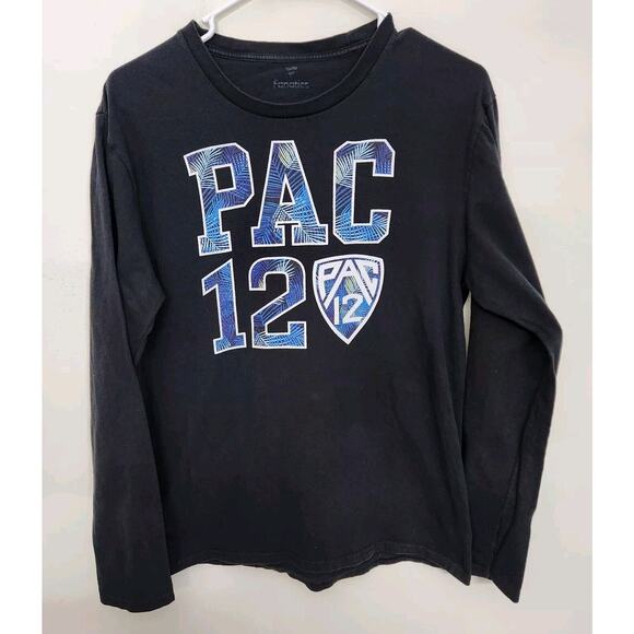 PAC 12 Conference Long Sleeve Crew Neck Graphic Print T-shirt Adult Small 1174 - Picture 1 of 8